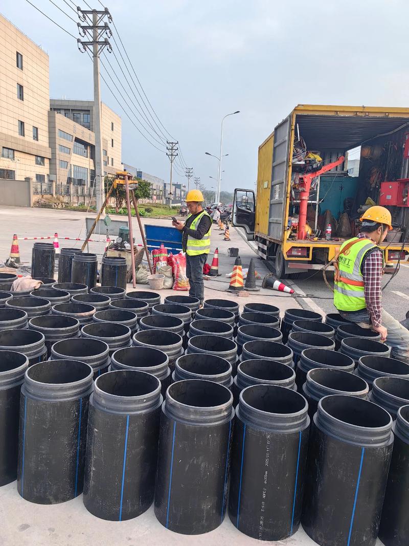 贵南管道短管置换